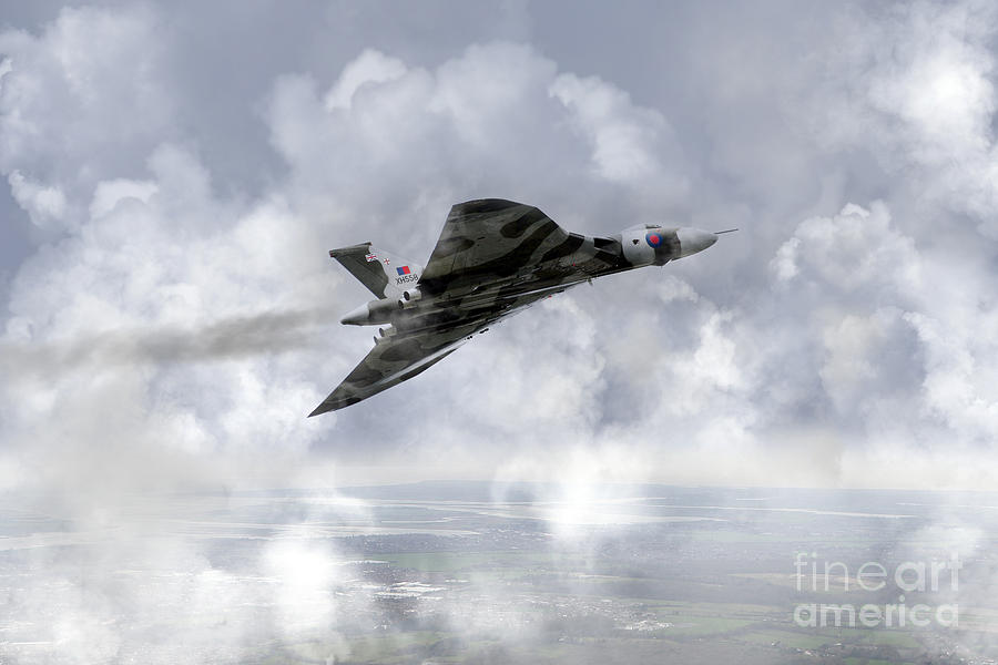 Vulcan Soar Digital Art by Airpower Art
