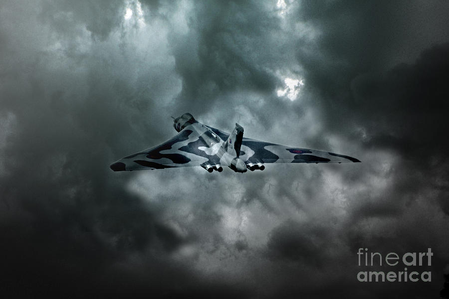 Vulcan Storm Digital Art by Airpower Art