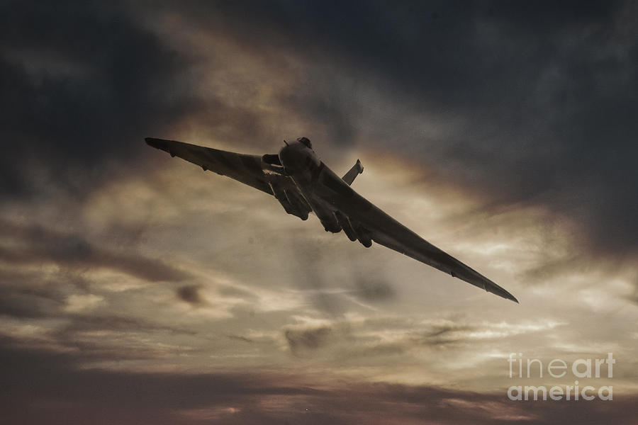 Vulcan Sunset Digital Art by Airpower Art