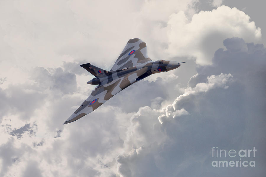 Vulcan Topside  Digital Art by Airpower Art