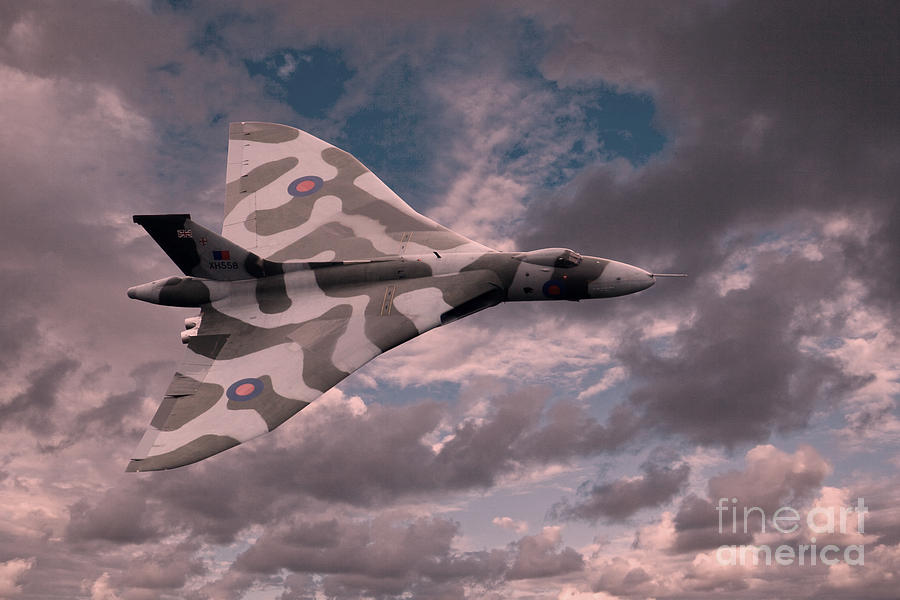Vulcan Topside Digital Art by Airpower Art