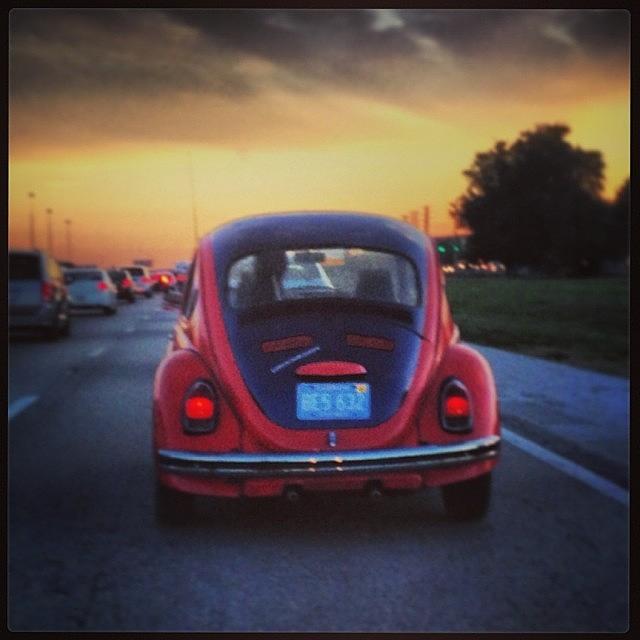 Orlando Photograph - #vw #beetle #volkswagen #bug #car by James Roberts