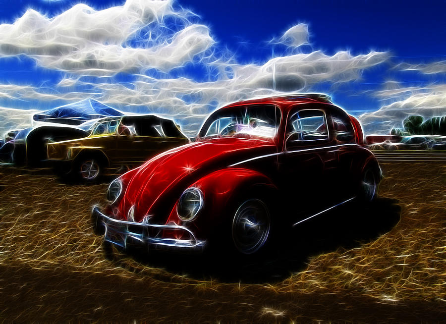 VW Bug and VW Thing Photograph by Steve McKinzie