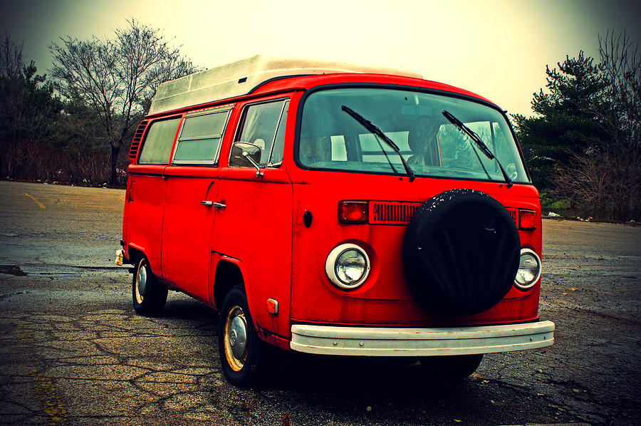VW Bus Photograph by Off The Beaten Path Photography - Andrew Alexander
