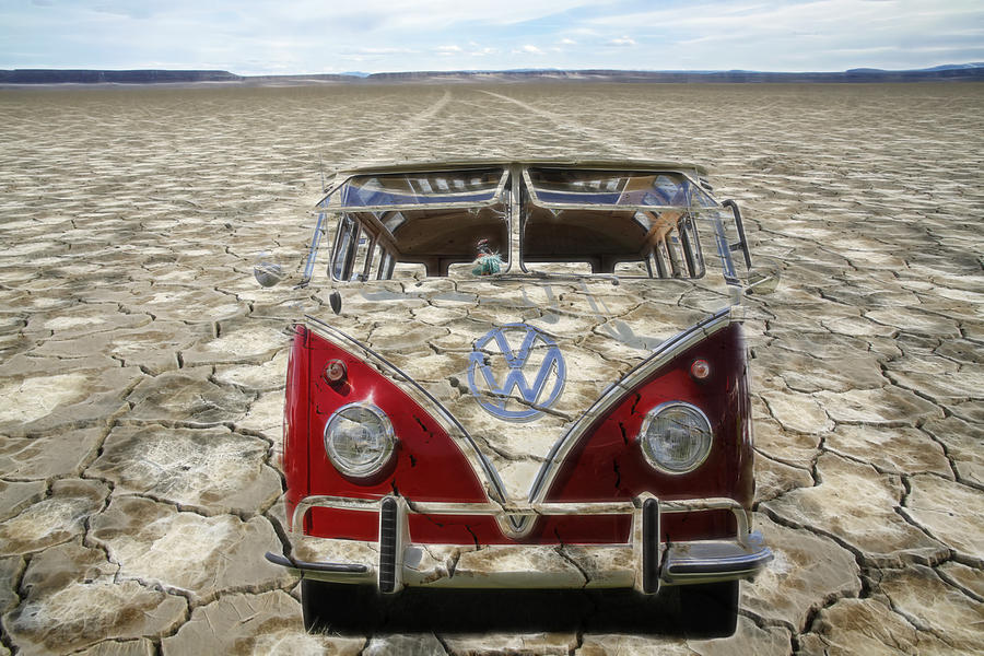 VW Dry Lakes Photograph by Steve McKinzie