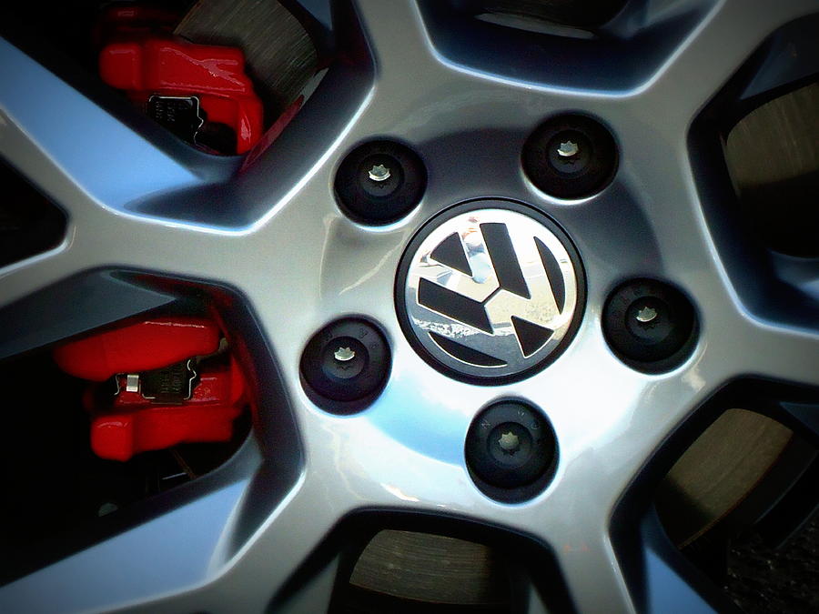 VW GTI Wheel Photograph by Joseph Skompski