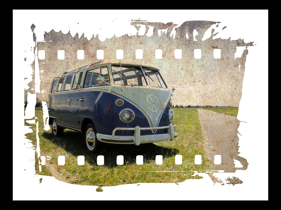 VW Micro Bus Film Photograph by Steve McKinzie