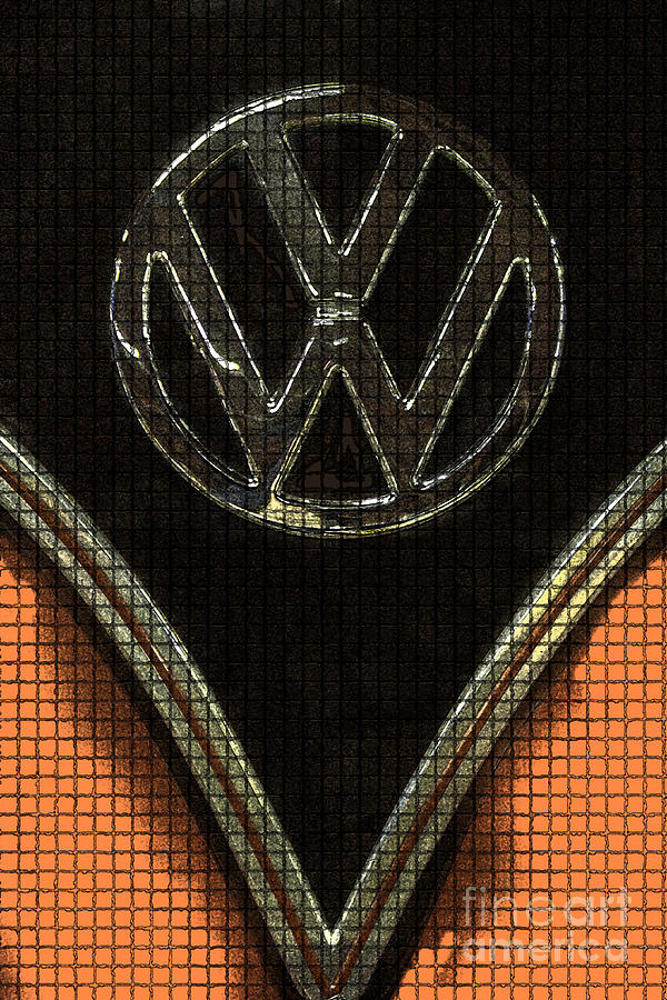 VW Sign Photograph by Mitch Shindelbower