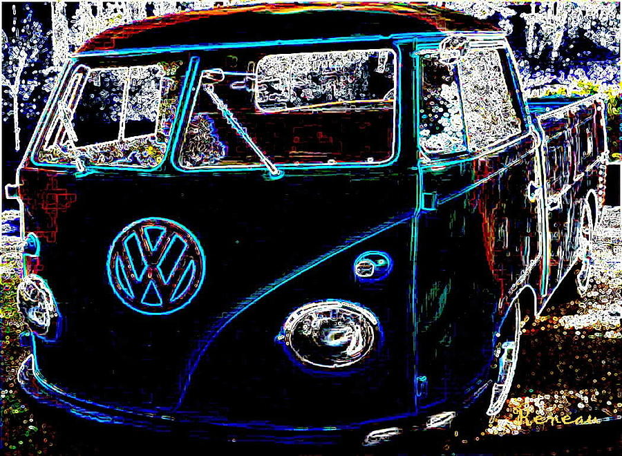 VW Single Cab Photograph by A L Sadie Reneau