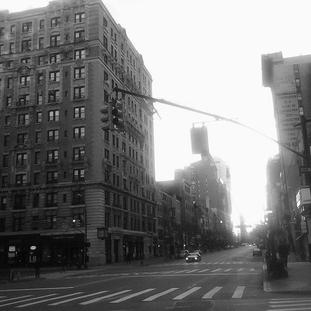 New York City Photograph - W 72 St Nyc #nyc #blackandwhite by Christopher M Moll