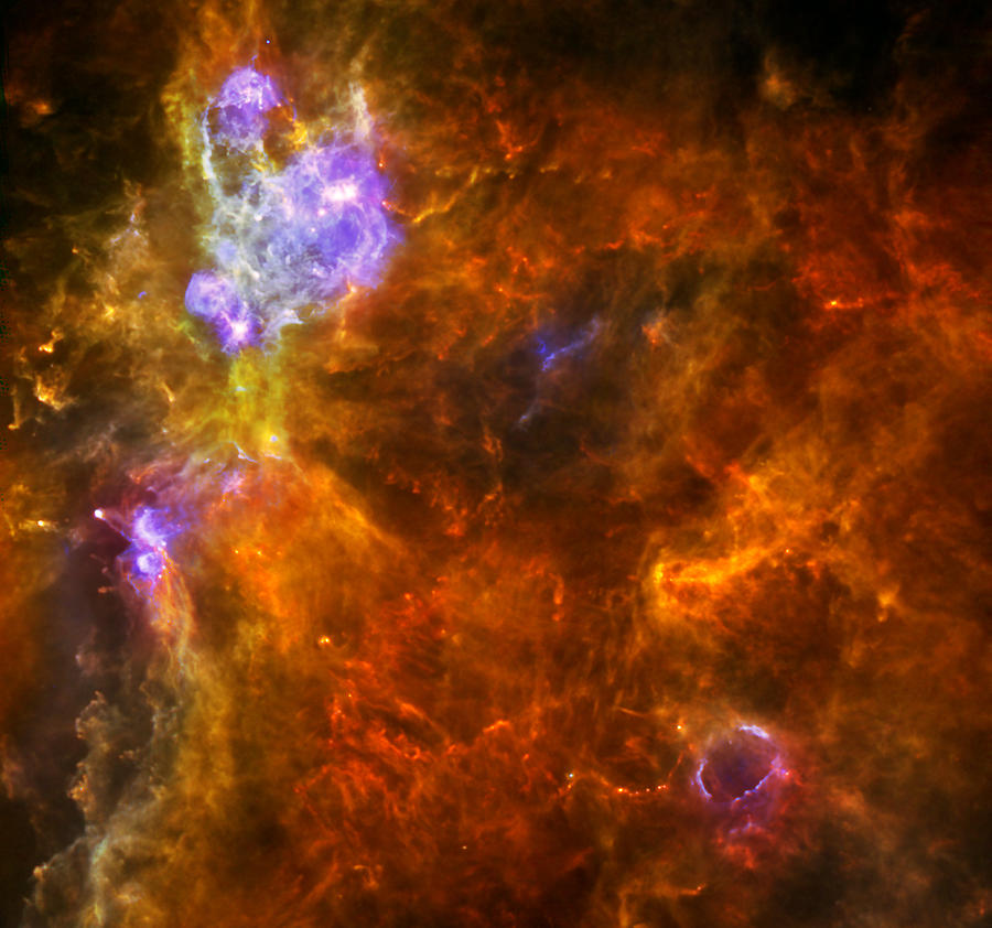 W3 Nebula Photograph by Science Source