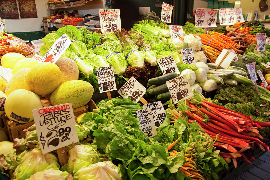 Wa, Seattle, Pike Place Market Photograph by Jamie and Judy Wild - Fine ...