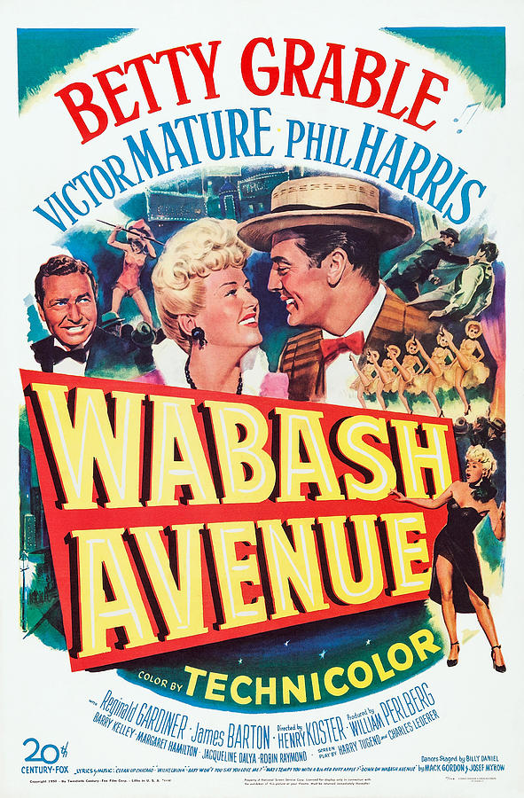 Wabash Avenue, Us Poster Art, From Left Photograph by Everett