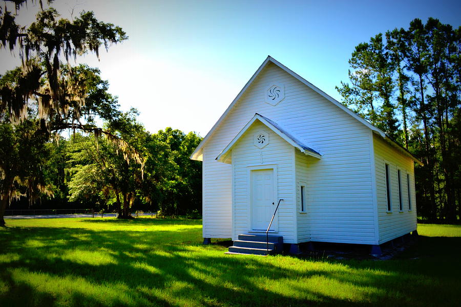 Church Photograph - Wacahoota Methodist by John Stokes