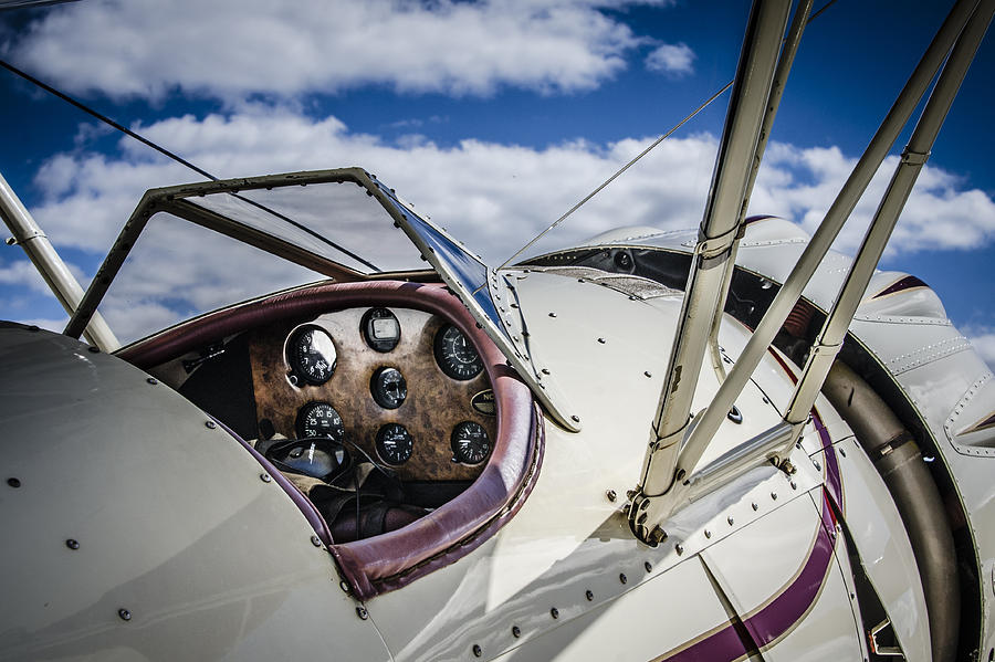 Waco Biplane 2 Photograph by Bradley Clay