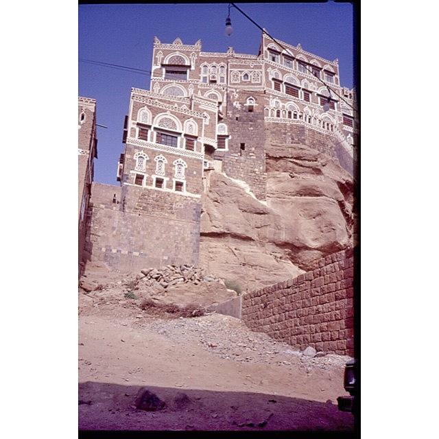 Architecture Photograph - Wadi Dhar, Yemen, Many Years Ago by Adriano La Naia