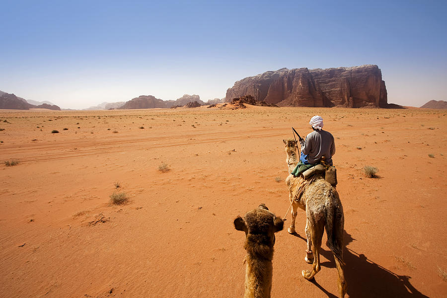 Wadi Rum Desert, Jordan Photograph by Syolacan