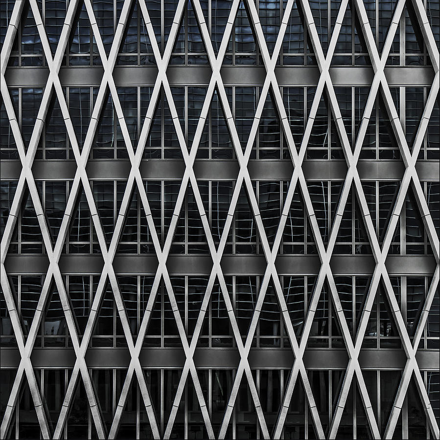 Waffle Wall II Photograph by Gilbert Claes