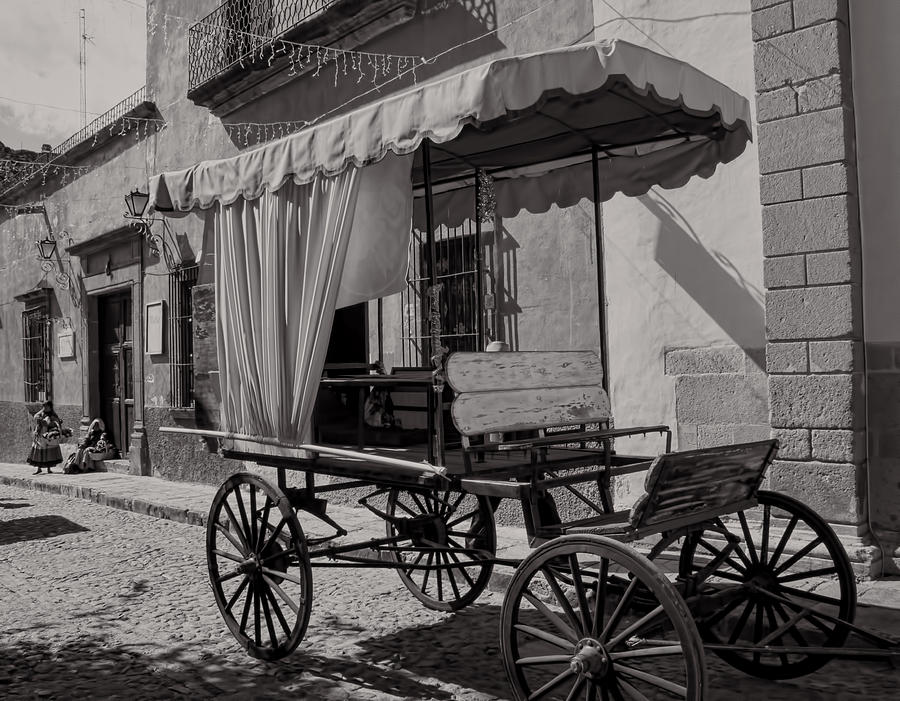 Wagon ride San Miguel de Allende Photograph by Cathy Anderson