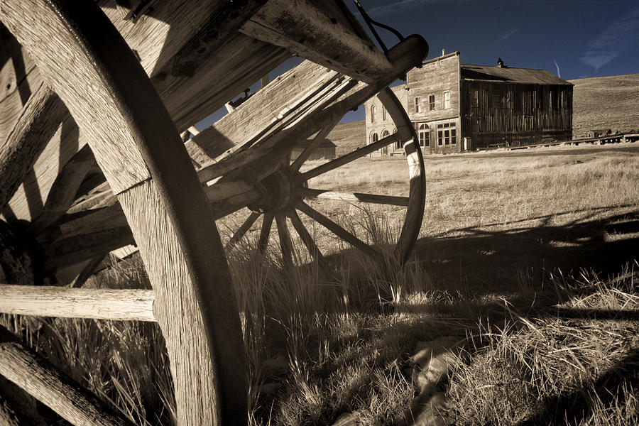 Wagon Wheels Photograph by Alan Kepler