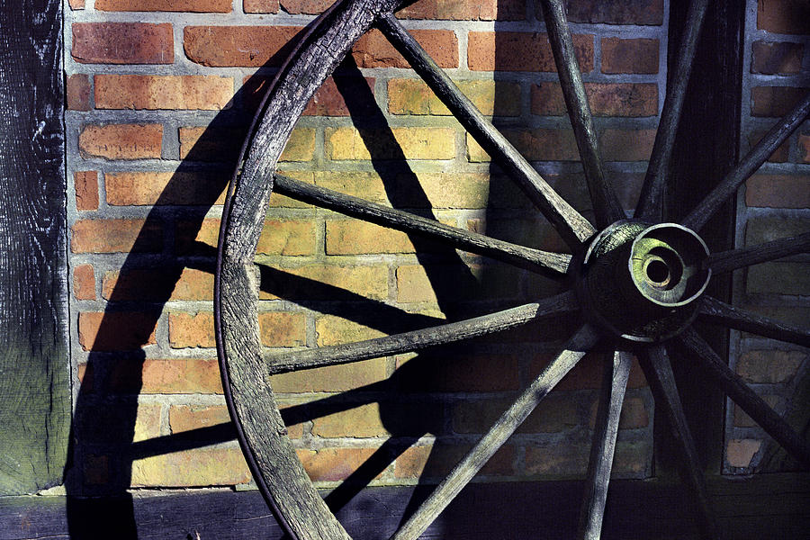 Wagon Wheel Photograph by Matt Swinden