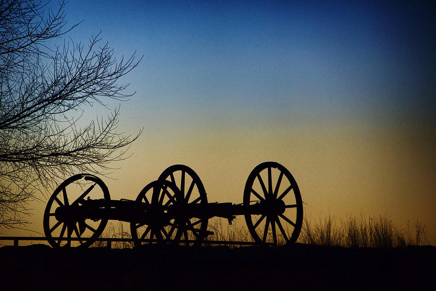 Wagon Wheels Photograph by Jerry Cahill