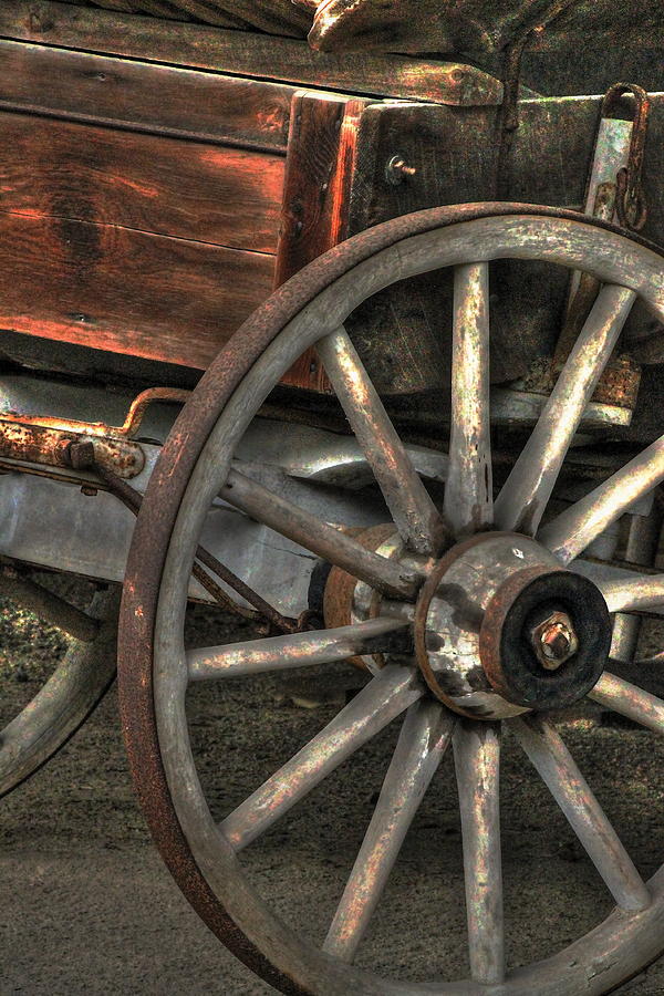 Wagonwheel Photograph by Karl Anderson