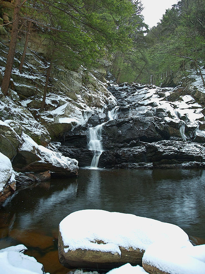 Wahconah Falls Photograph by Dan Sabin - Fine Art America