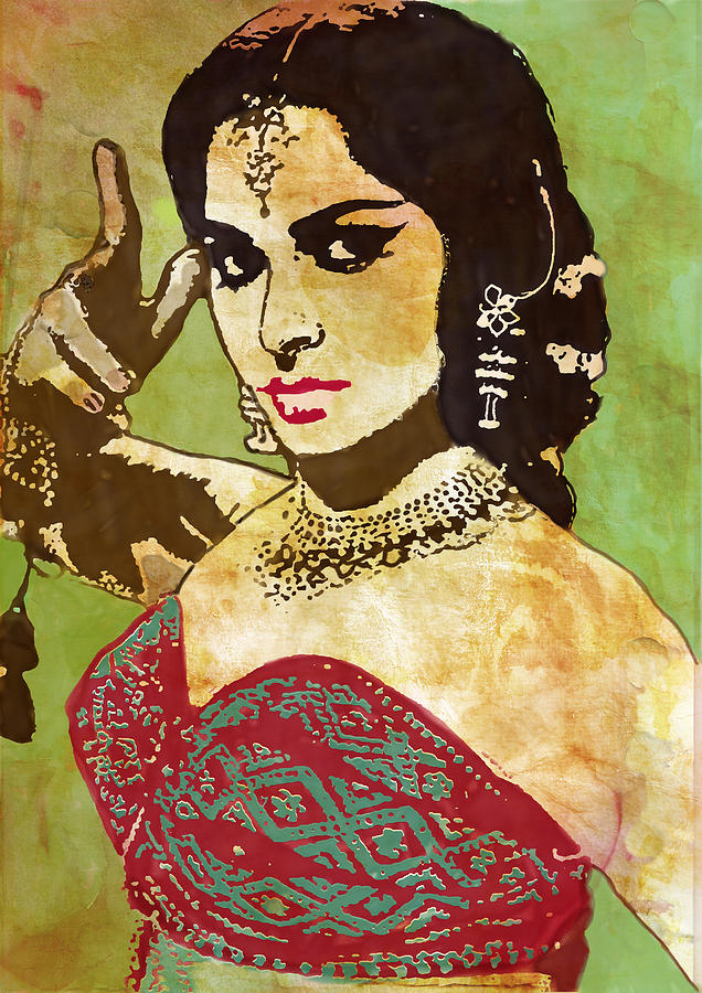 Waheeda Digital Art by Susmita Mishra - Fine Art America