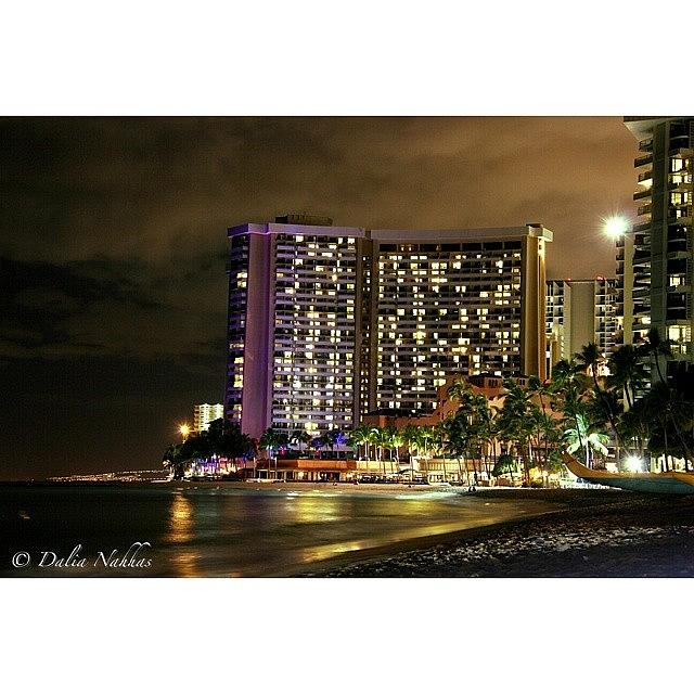 Honolulu Photograph - Waikiki Beach
oahu, Hi by Dalia Nahhas