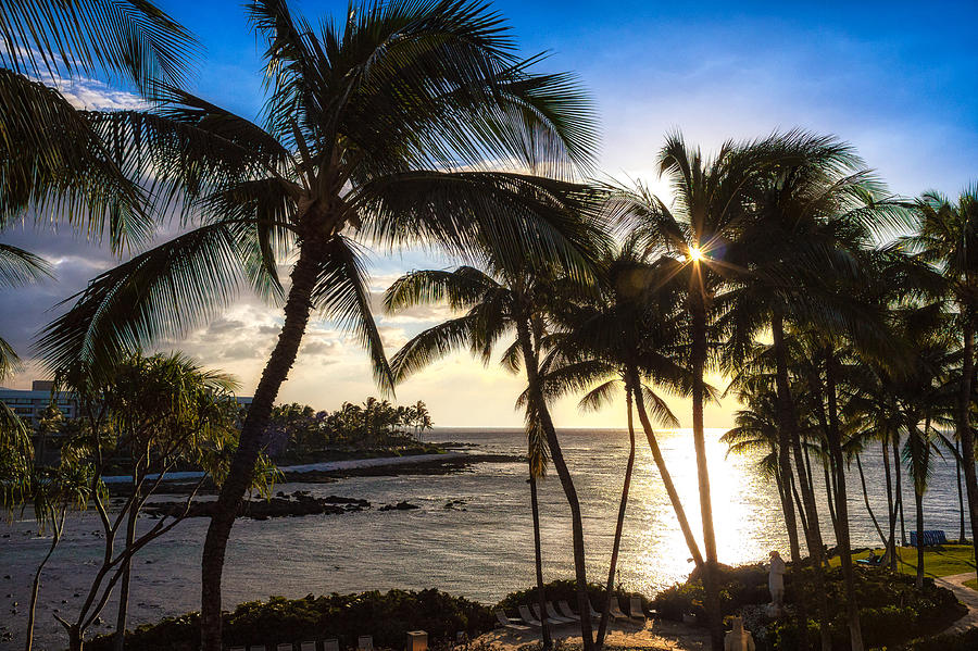 Waikoloa Sunset Photograph by Lars Lentz