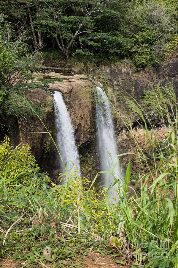 Wailua Falls Photograph by Suzanne Luft