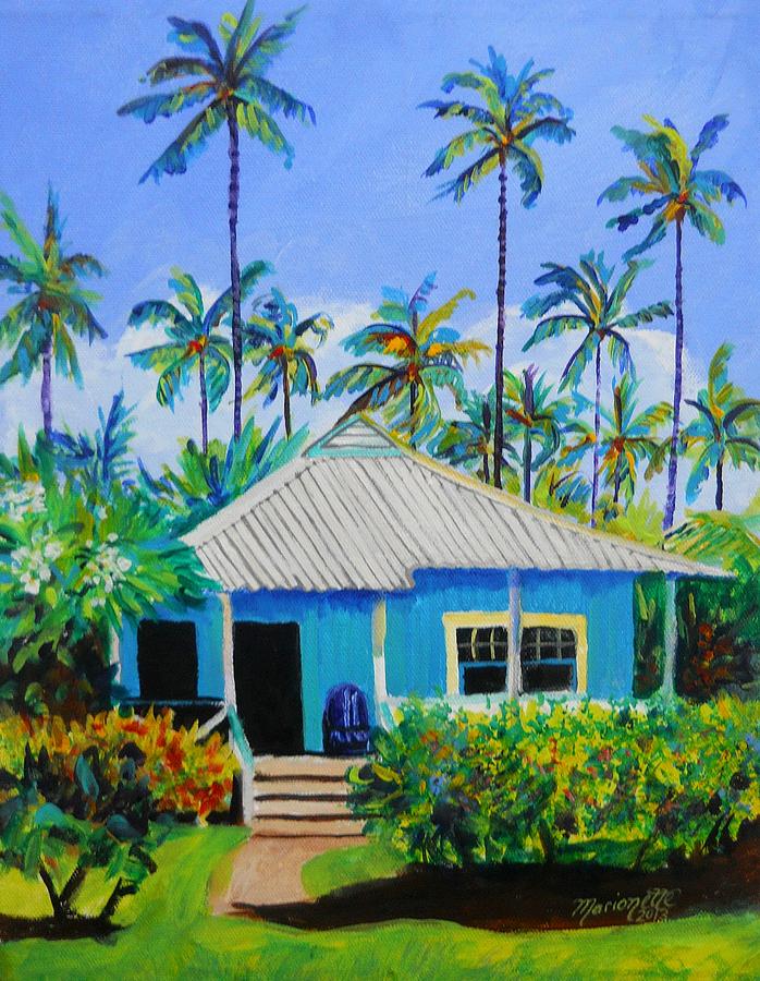 Waimea Cottage Painting by Marionette Taboniar