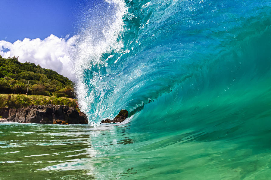 Waimea Pitch Photograph by Gregg Daniels - Fine Art America