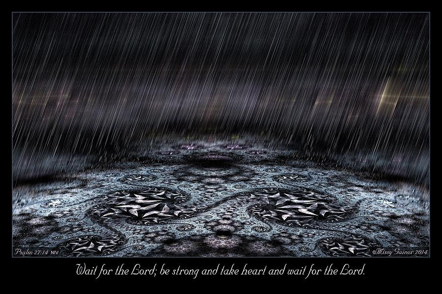 Nature Digital Art - Wait for the Lord by Missy Gainer