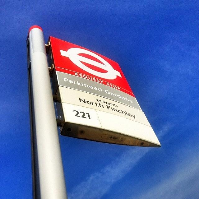 London Photograph - Waiting For A Bus On A Sunny by Dan Warwick