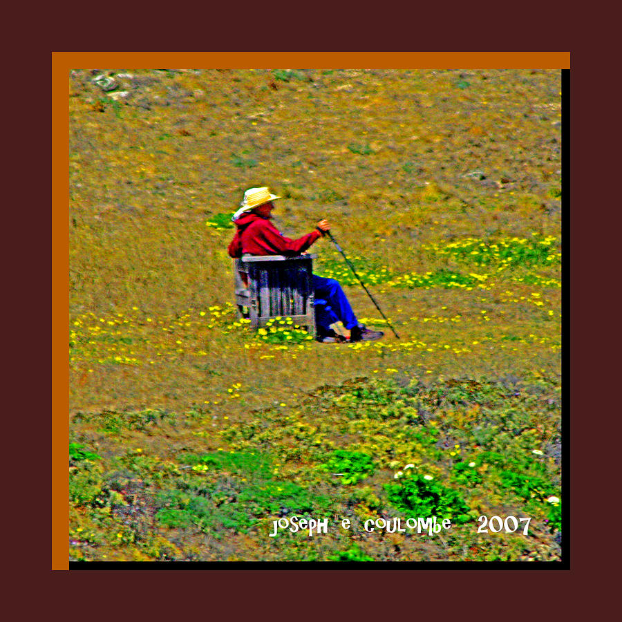 Waiting For A Mendocino Sunset Digital Art by Joseph Coulombe