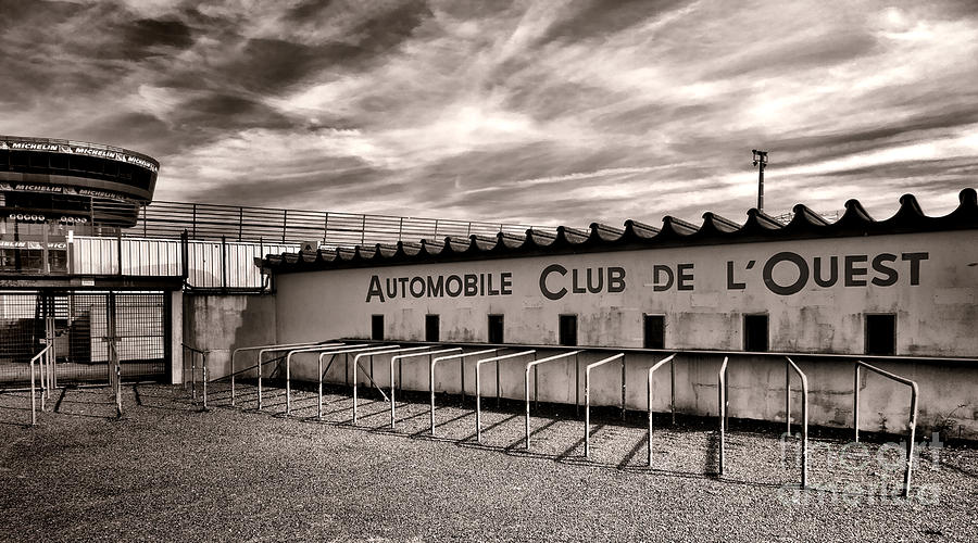 Vintage Photograph - Waiting for Le Mans by Olivier Le Queinec