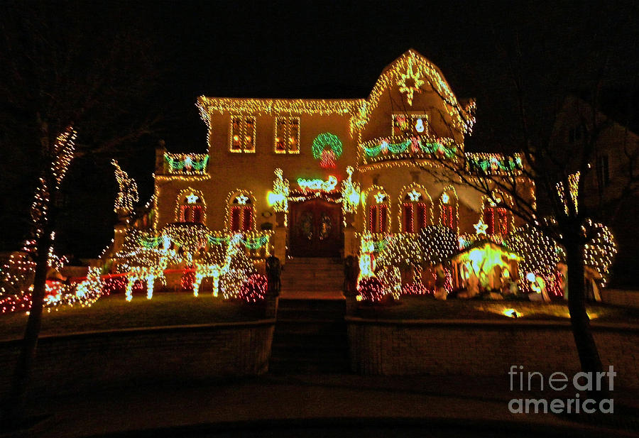 Christmas Lights Photograph - Waiting For Saint Nick by Kendall Eutemey