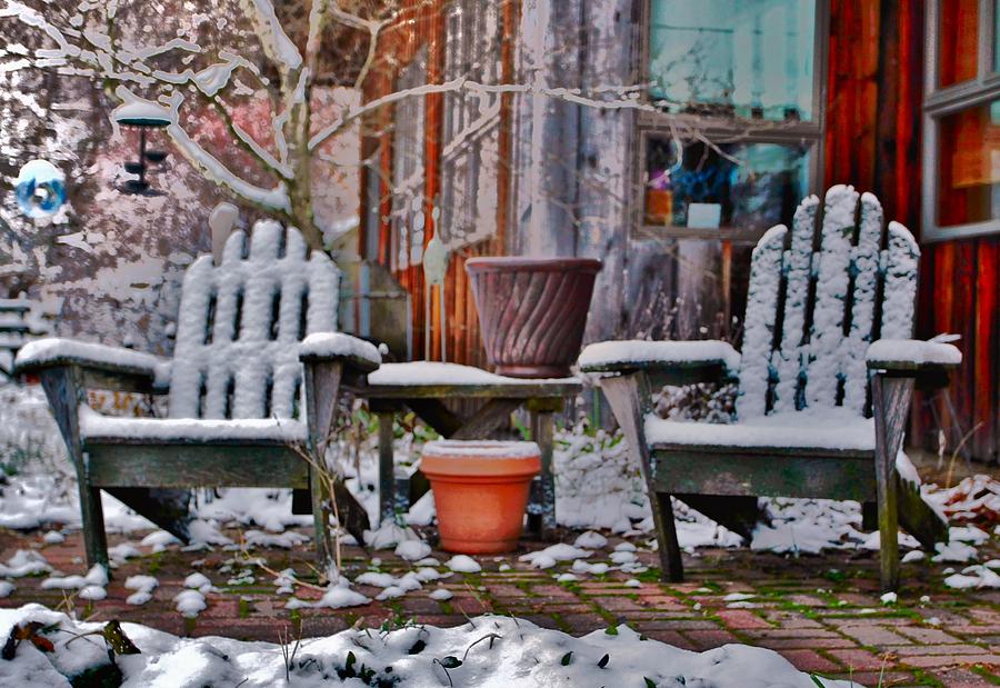 Waiting for Spring Photograph by William Rockwell