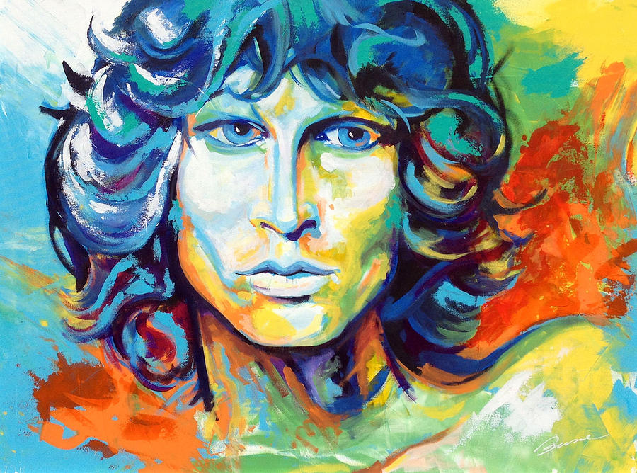 Jim Morrison Painting - Waiting for the Sun by Robert Busse