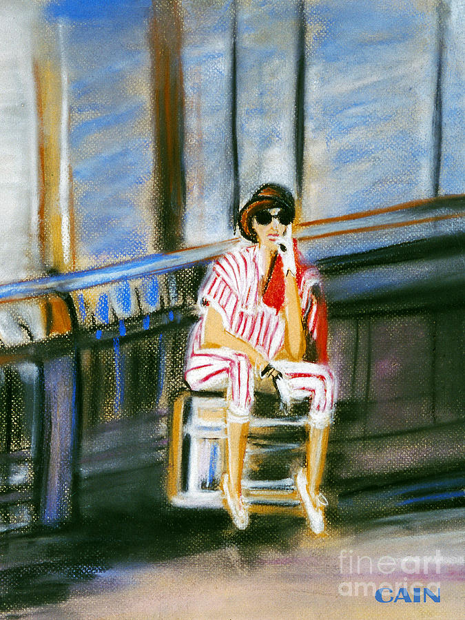 Waiting For The Train Painting by William Cain