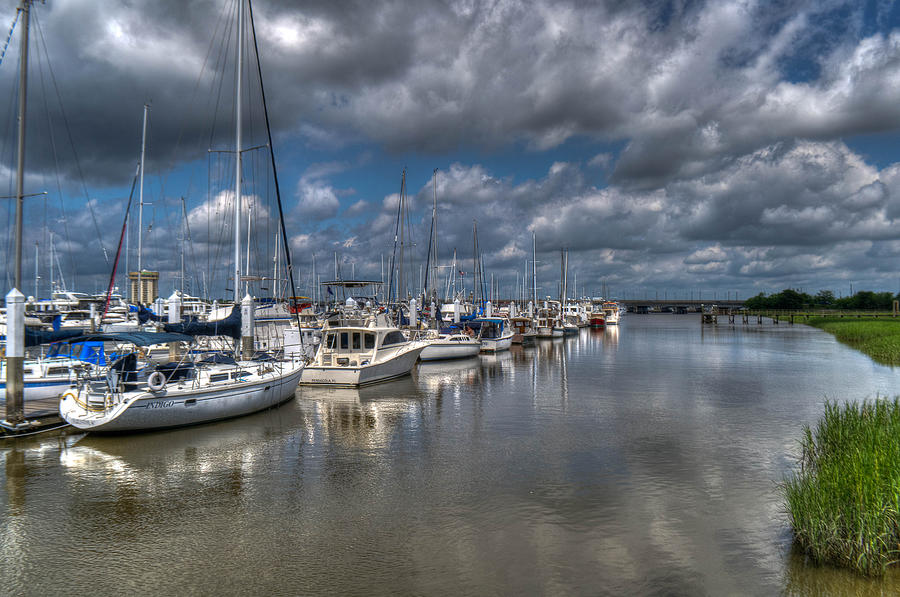 Marina Photograph - Waiting for the Wind by Everett Leigh
