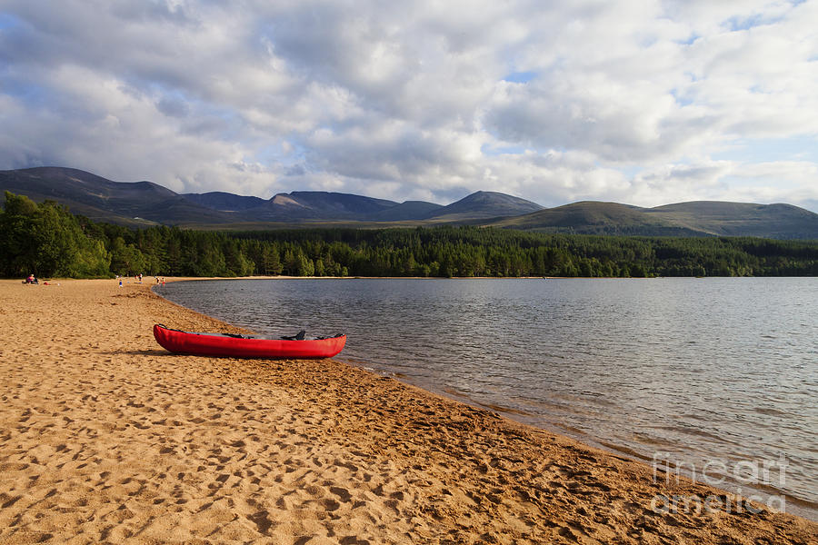 Waiting for You At Loch Morlich Photograph by Diane Macdonald