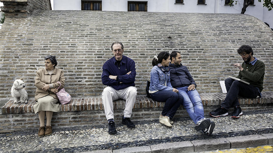 Waiting in Granada, Spain Photograph by Madeline Ellis