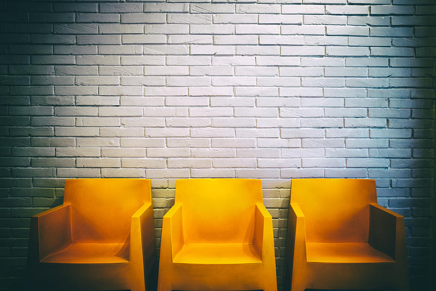 Brick Photograph - Waiting room by Fabrizio Troiani