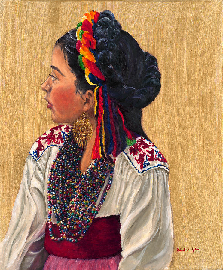 Jewelry Painting - Waiting to Dance by Maria Gibbs