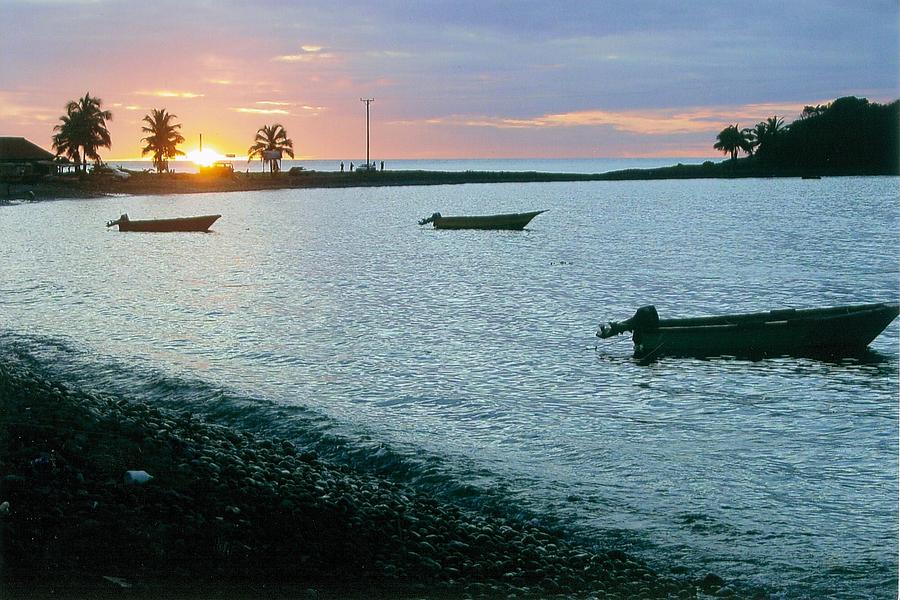 Waitukubuli Sunset Photograph by Robert Nickologianis