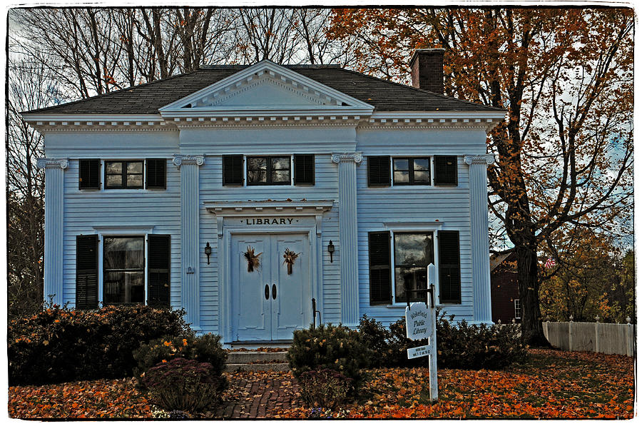 Wakefield Public Library Photograph by Mike Martin - Fine Art America