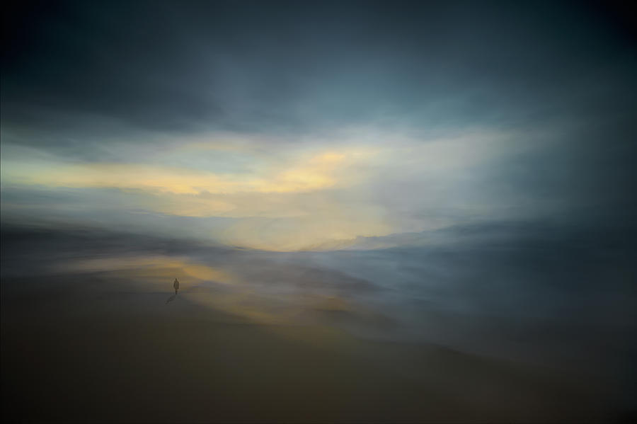 Abstract Photograph - Walk Along The Edge Of Nowhere by Santiago Pascual Buye